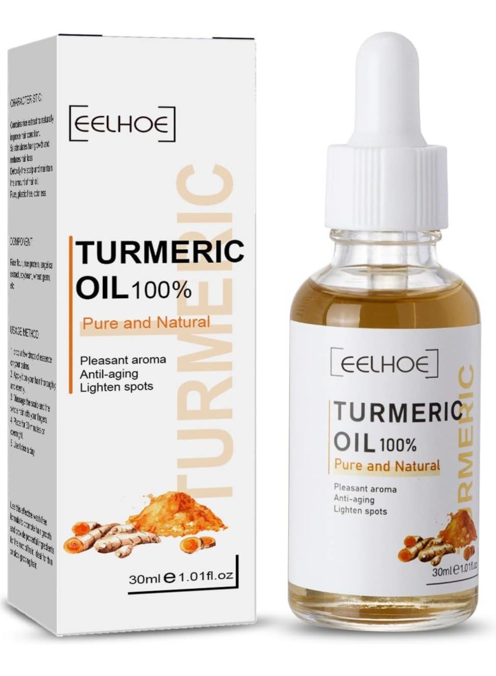 Turmeric Freckle Whitening Face Serum Remove Melasma Pigment Anti Aging Fade Dark Spots Fine Lines Repair Beauty Skin Care