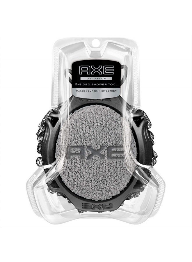 Axe Detailer 2-Sided Shower Tool, Colors May Vary 1 ea (UNILEVER392787)