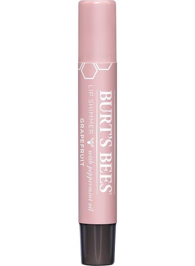 100% Natural Moisturizing Lip Shimmer, Grapefruit - 1 Tube