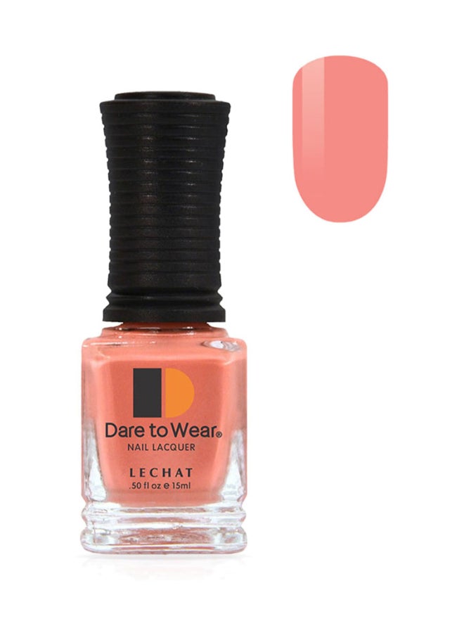 Nail Polish Super Shine Long Wear Lacquer Quick Drying Nail Color Resists Chips Fading Lasts Up To 3 Weeks Precise Application In One Stroke Nail Paint Blushing Bloom Dw171