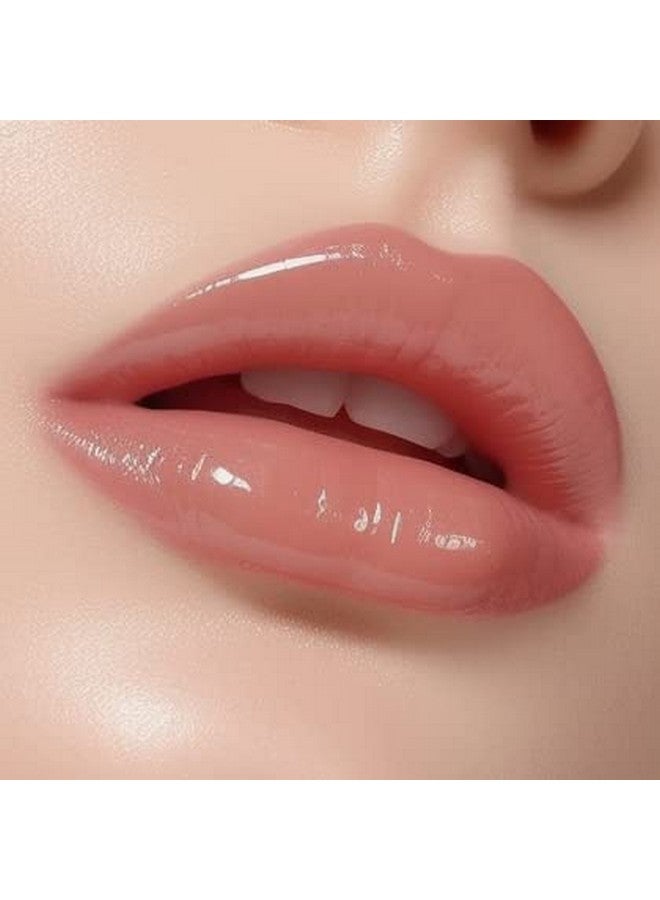 READY TO SHINE Fabulous Hydrating Lip Glow Oil /Lip Gloss-Clean Beauty #103 Nude Red, Nourishing Lightweight Natural Look, Enhances and Deeply Protects Lips, Cruelty Free, 0.14fl/oz.(103- #BEMINE)
