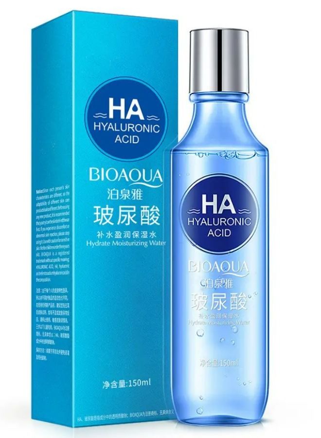 Facial Moisturizing Tonic with Hyaluronic Acid Water 150 ml