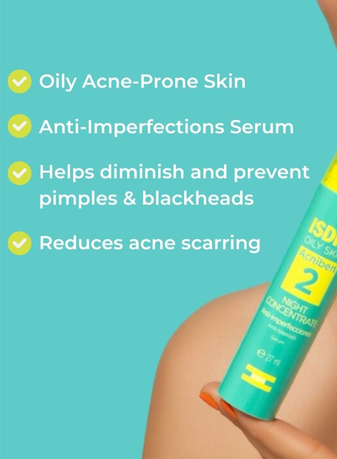Acniben Anti-Blemish Night Concentrate [27Ml] – Powerful Night Serum With Retinaldehyde To Clear Blemishes And Fade Post-Acne Marks - image 4