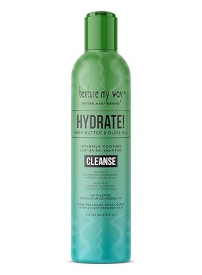 Natural Hair Therapies Hydrate Hair Moisture Intensive Softening Shampoo 355ml