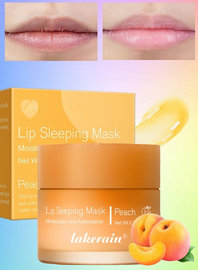 Lip Sleeping Mask Overnight Lip Mask Moisture and Collagen Booster Lip Mask Day and Night Repair Lip Balm for Improves Dryness and Cracked Lip Scrubs Lip Plumper Oil Tinted Lip Balm 01