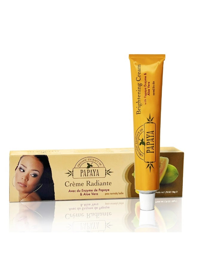 Organic Extract of Papaya Brightening Cream Tube 30g