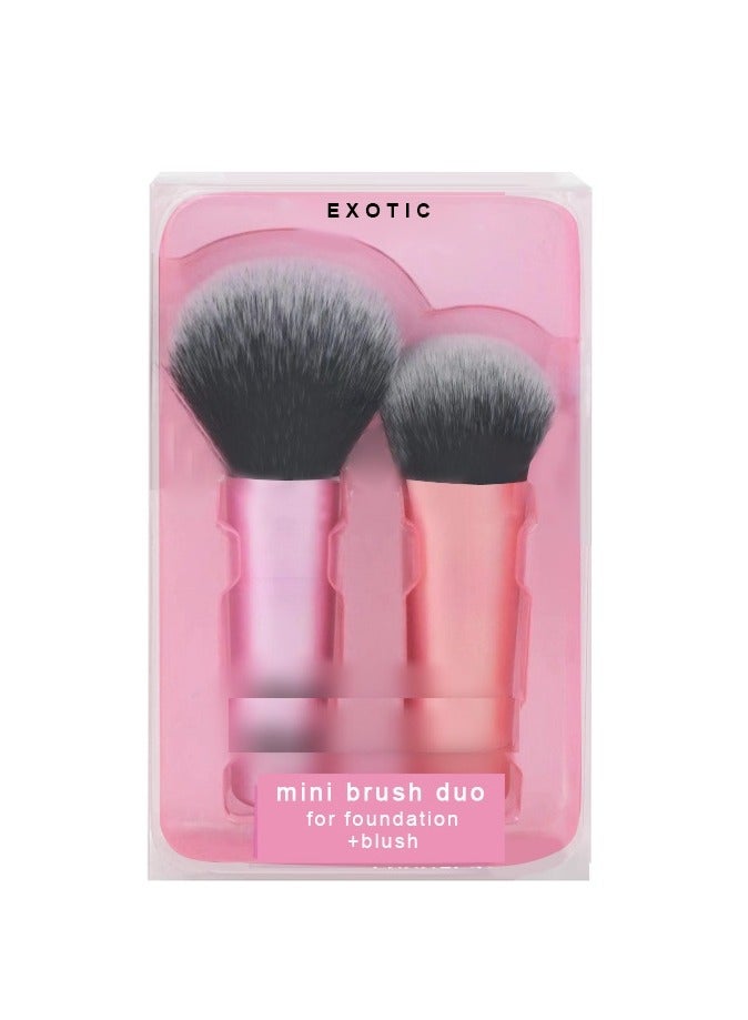 Mini Brush Duo, Rust