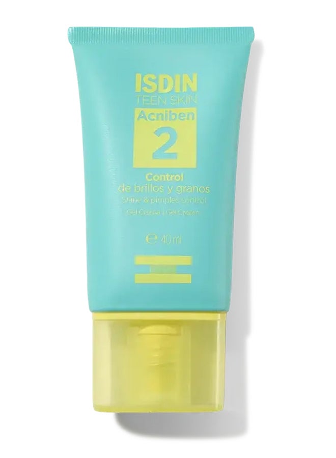 Acniben Shine & Pimples Control [40Ml] – Lightweight Mattifying Gel Cream That Regulates Oil Production For A Shine-Free Look