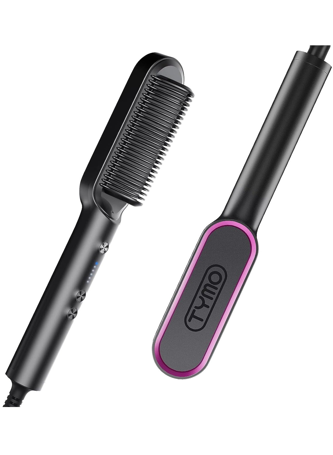 Ring Hair Straightening Brush TY.HC100.BK - Black