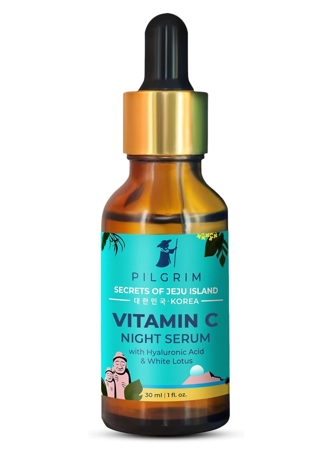 Korean 5% Vitamin C Face Serum (Oil Based) for glowing skin with Hyaluronic acid  Women And Men  Korean Skin Care  Vegan And Cruelty-free  30ml