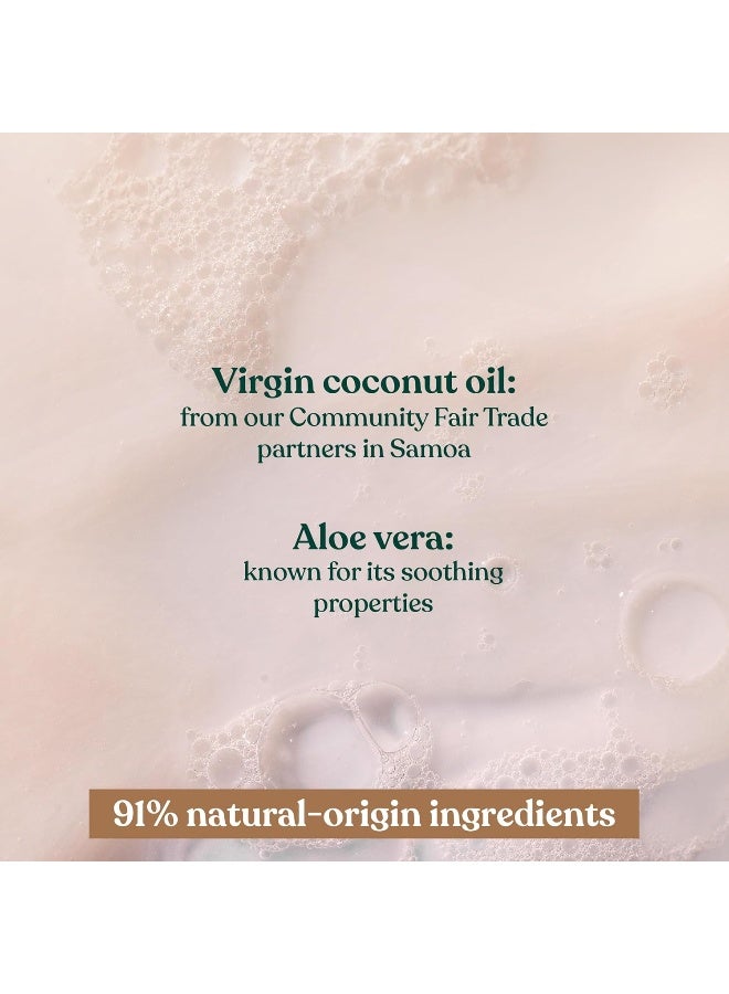 Coconut Shower Cream – Rejuvenating, Coco-Nutty Cleanse | Enriched with Organic Virgin Coconut Oil from Samoa | Leaves Skin Nourished, Soft, and Fragranced with Tropical Coconut & Vanilla Notes, 250 ml - image 4