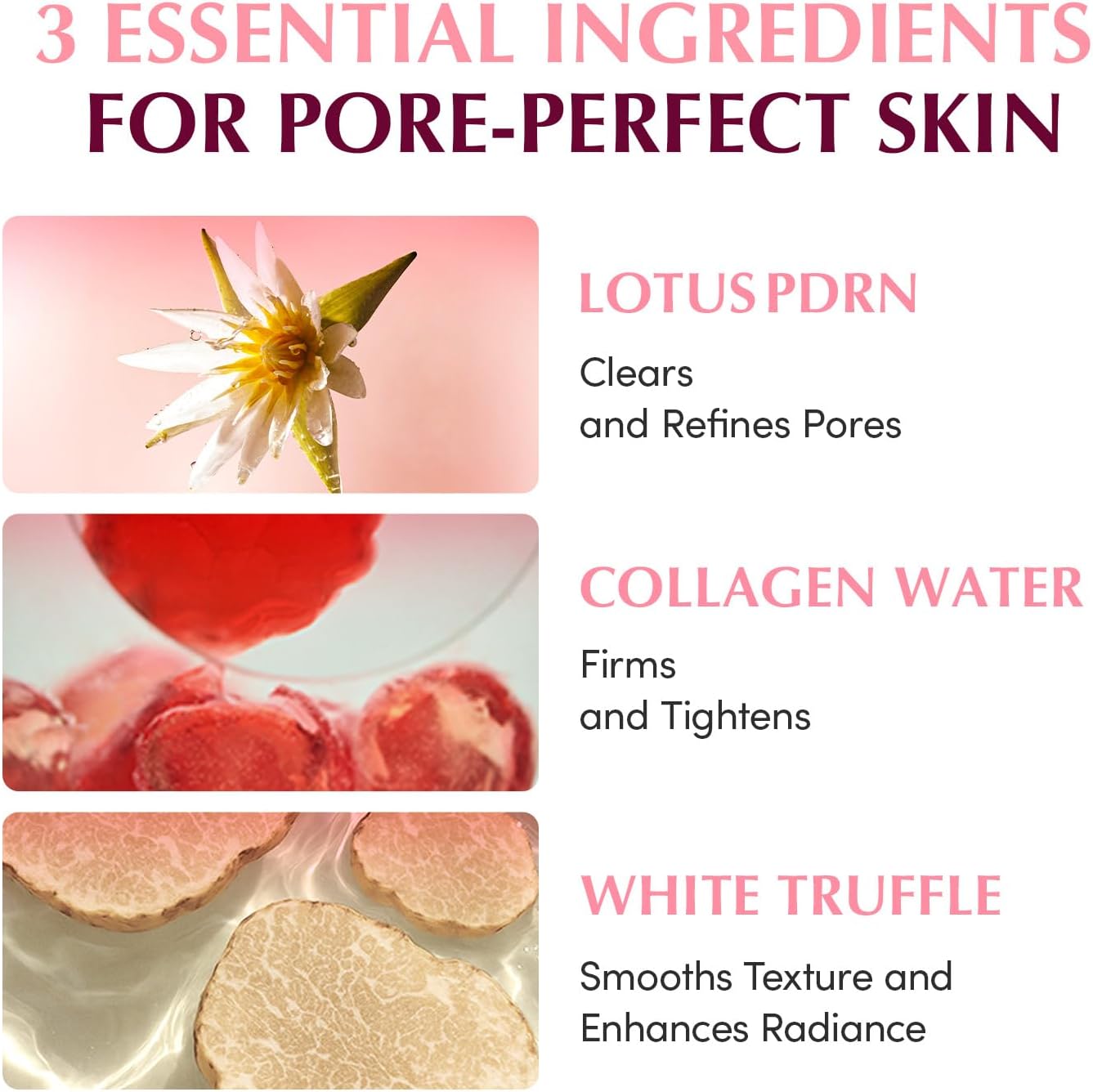 Collagen Pore-Tight Up Gel Toner Pads 140ml | Firming & Hydrating Facial Pads | Pore Tightening, Skin Elasticity & Smooth Texture - image 4