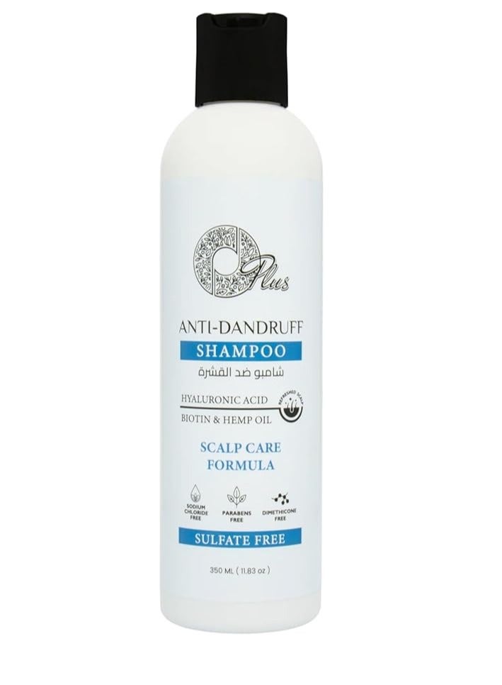 OPlus Anti-Dandruff Shampoo 350ml – Flake-Free Formula for Healthy Scalp & Soft Hair