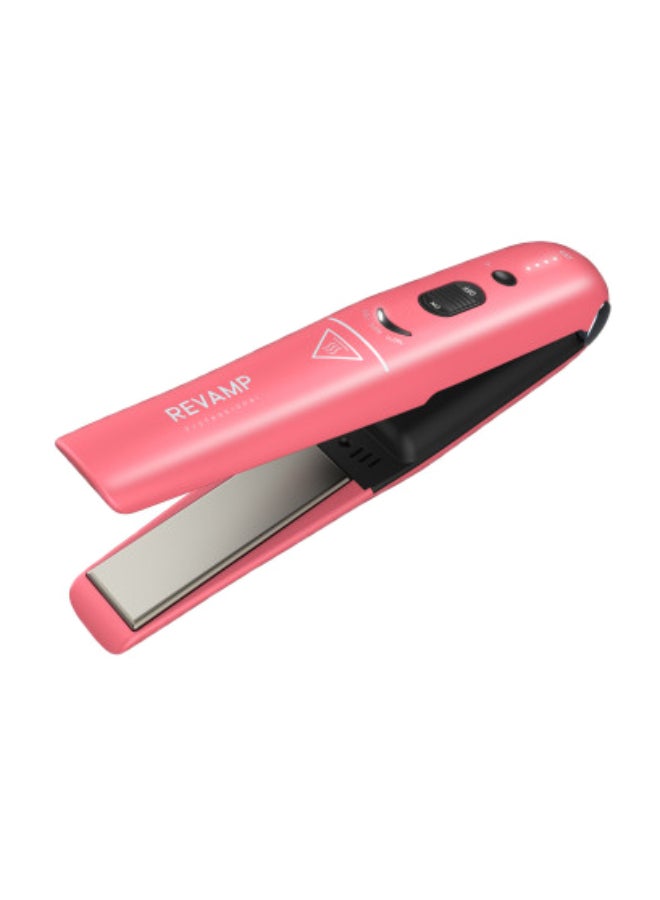 Liberate Cordless Compact Hair - Straightener - Pink - image 2