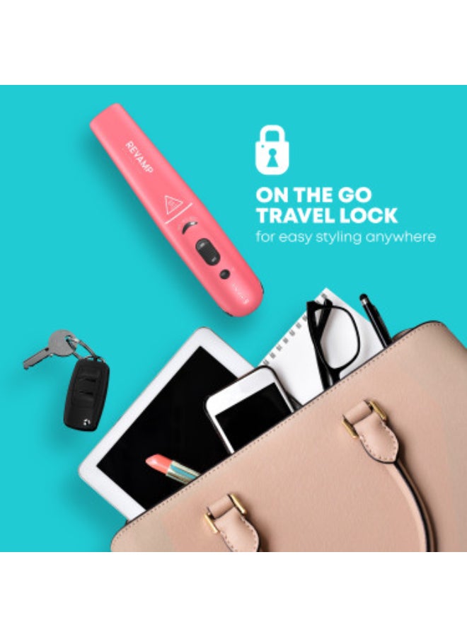 Liberate Cordless Compact Hair - Straightener - Pink - image 4