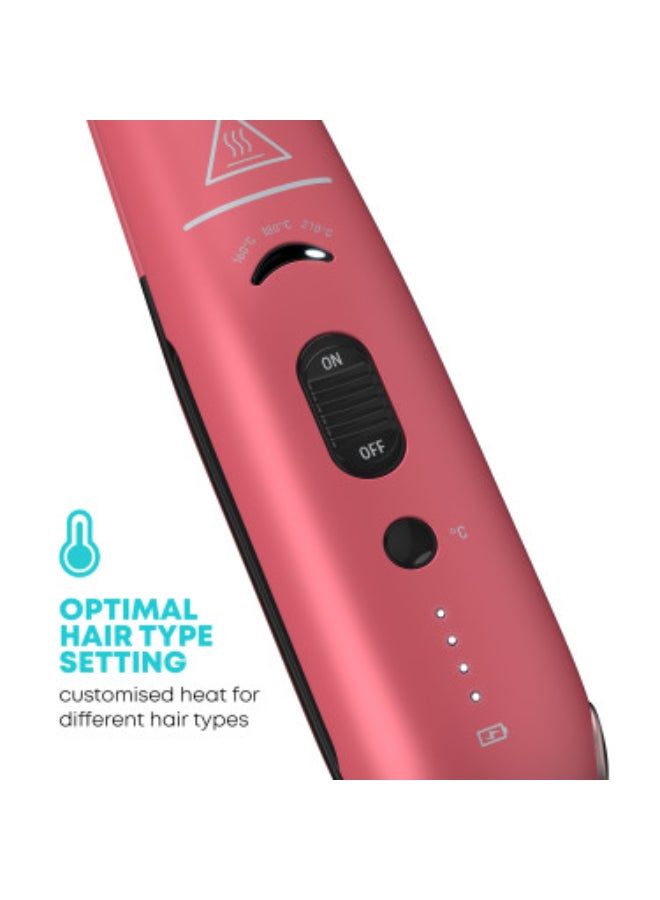 Liberate Cordless Compact Hair - Straightener - Pink - image 5