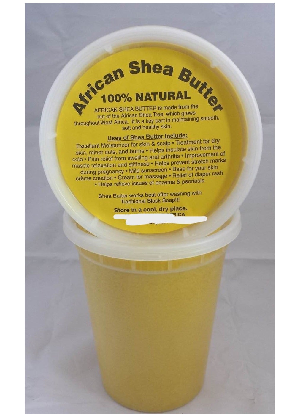 Smellgood African Shea Butter, 32 oz.