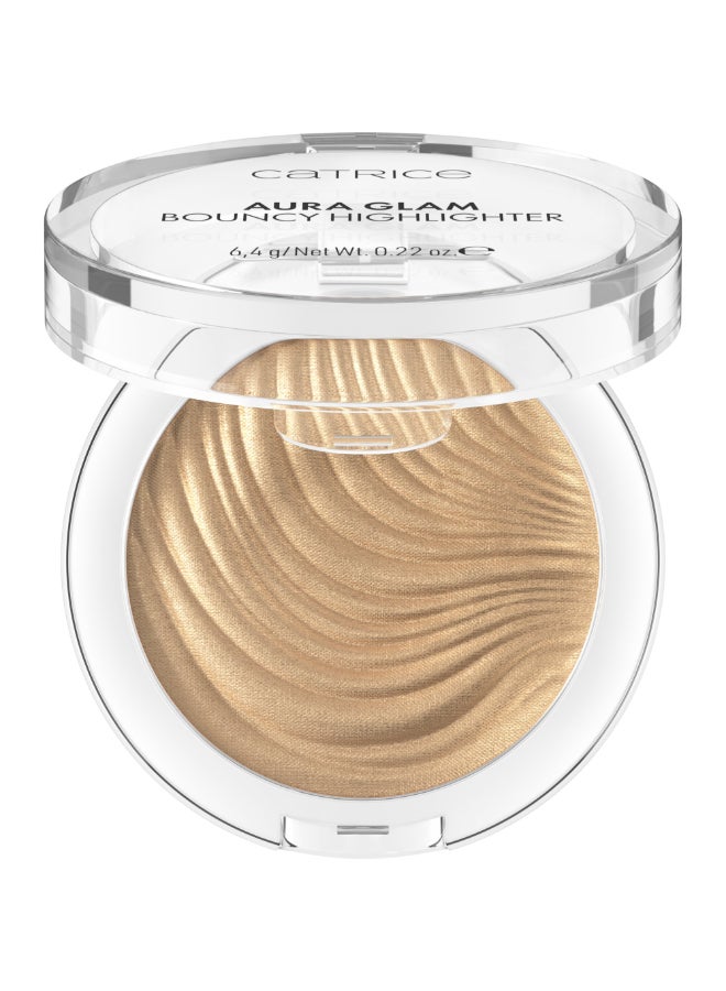 Aura Glam Bouncy Highlighter 020 Whispering Gold - image 2