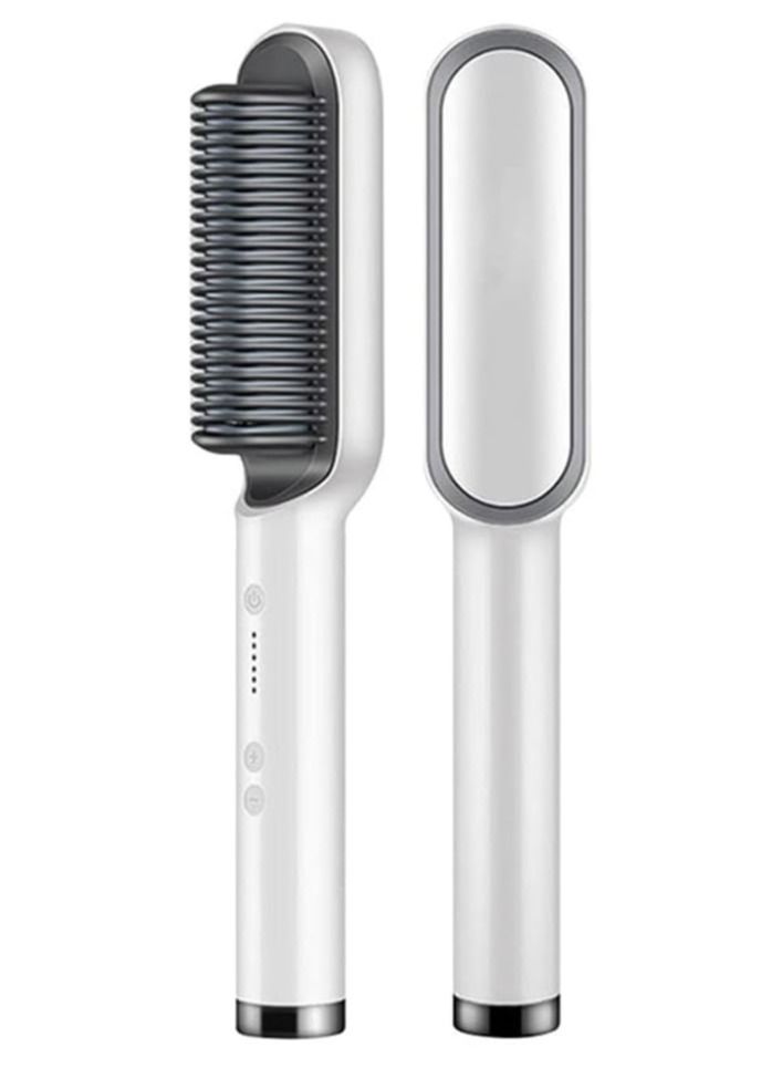 Straightener Comb Brush For Men & Women, Hair Straightening Electric Hair Brush, Hair Straightener