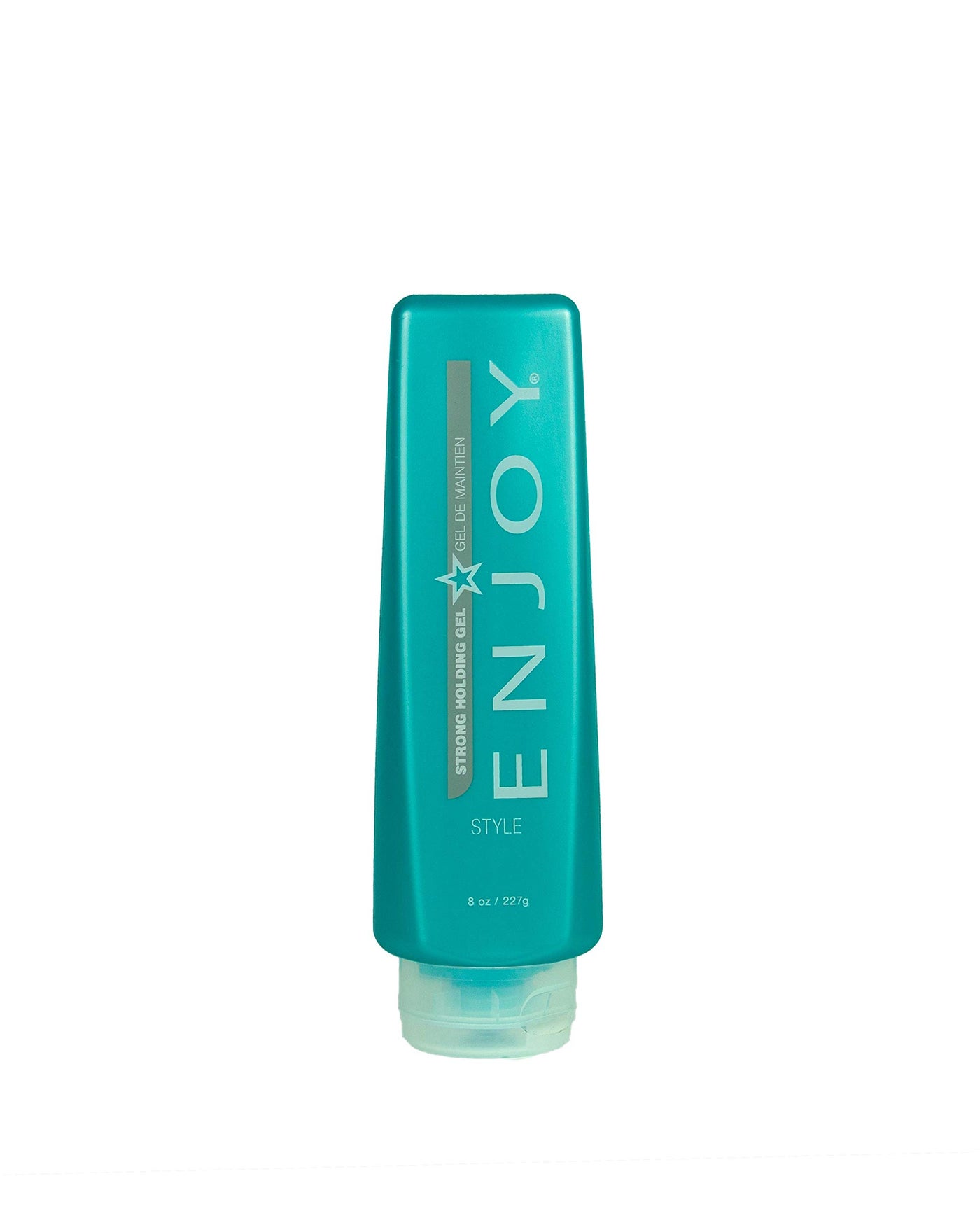 Enjoy Strong Holding Gel, Versatile, Alcohol Free Styling with Medium to Strong Hold & Volume Boost (8 oz)