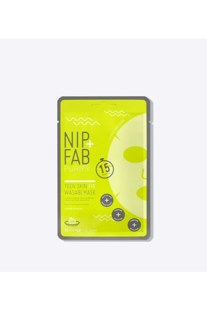 Teen Skin Fix Wasabi Sheet Mask