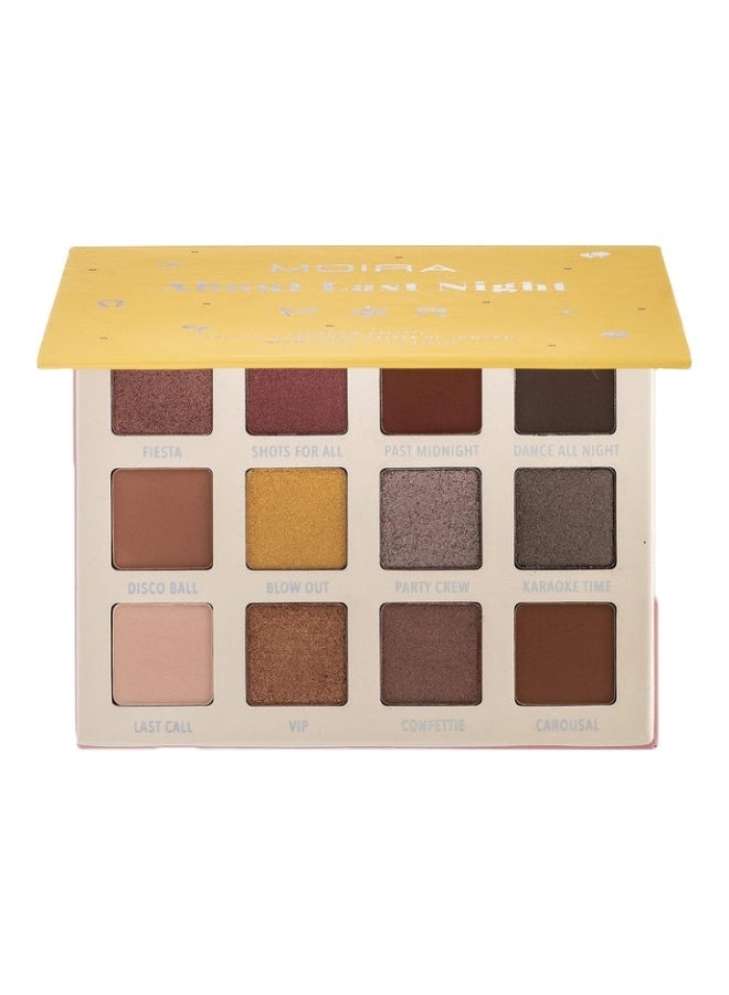 Wep003 About Last Night Eyeshadow Palette