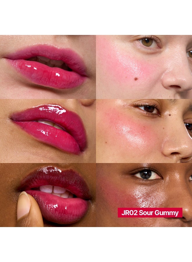 Lip & Cheek Glowy Jelly Pot Sour Gummy - image 2