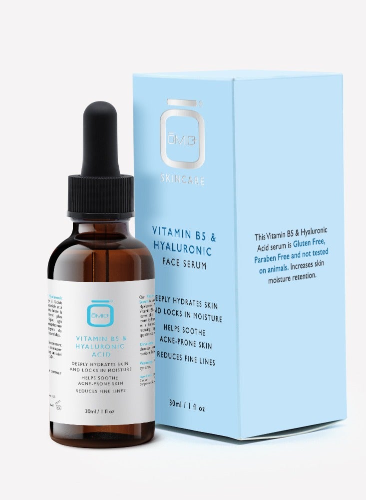 Vitamin B5 & Hyaluronic Face Serum - 30ml