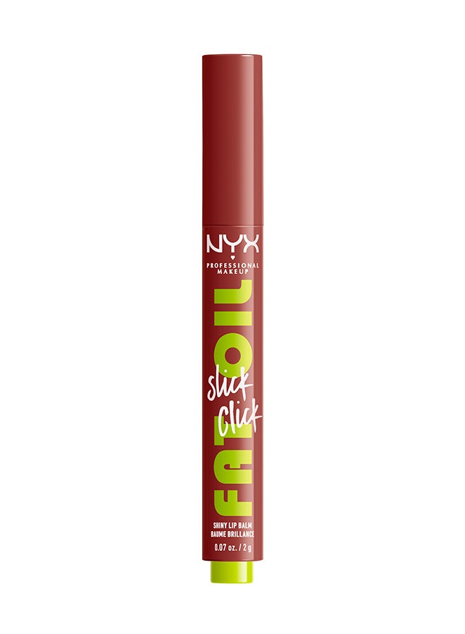 Fat Oil Slick Click Shiny Lip Balm, Vegan - Going Viral - image 2