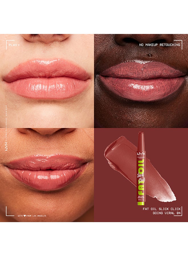 Fat Oil Slick Click Shiny Lip Balm, Vegan - Going Viral - image 5