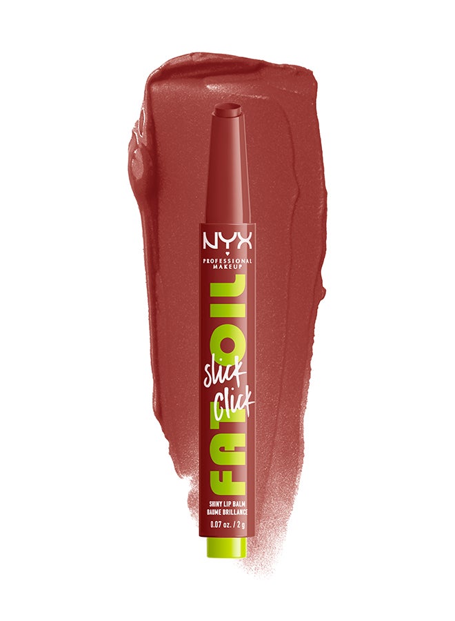 Fat Oil Slick Click Shiny Lip Balm, Vegan - Going Viral