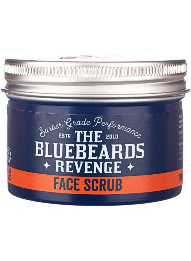 The Bluebeards Revenge, Deep Exfoliating Daily Face Scrub For Men, With Natural Olive Stones And Ginger, 150Ml