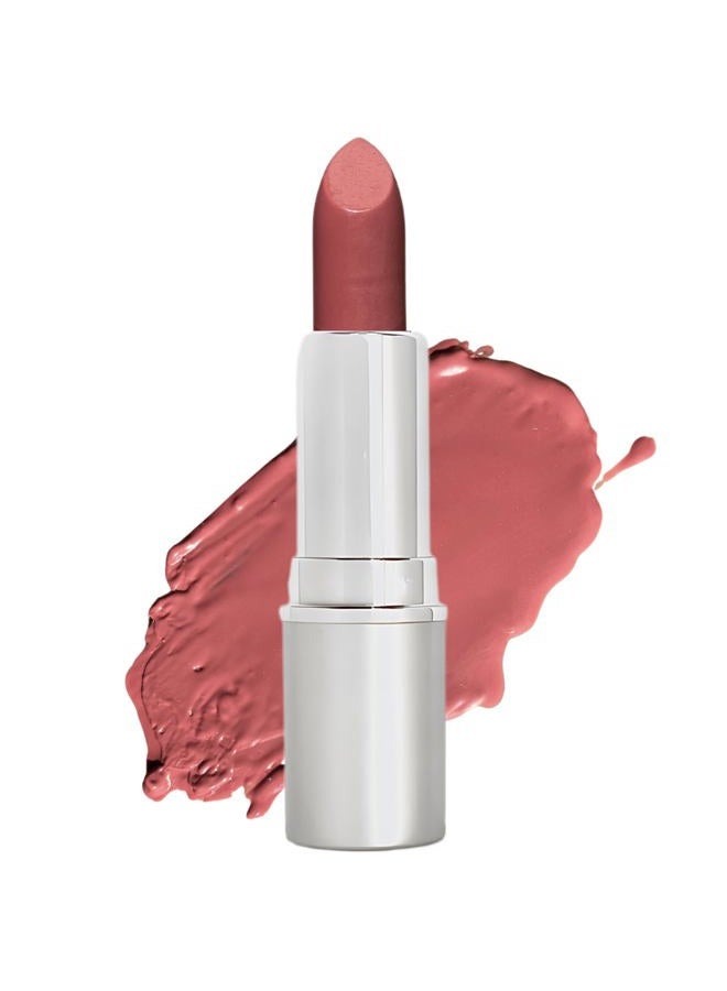 Truly Natural Long Lasting Lipstick, Calliope, Medium Neutral Mauve, Naturally Hydrating & Nourishing, Vegan, Gluten-Free & Cruelty-Free, 0.13 oz / 3.8 g