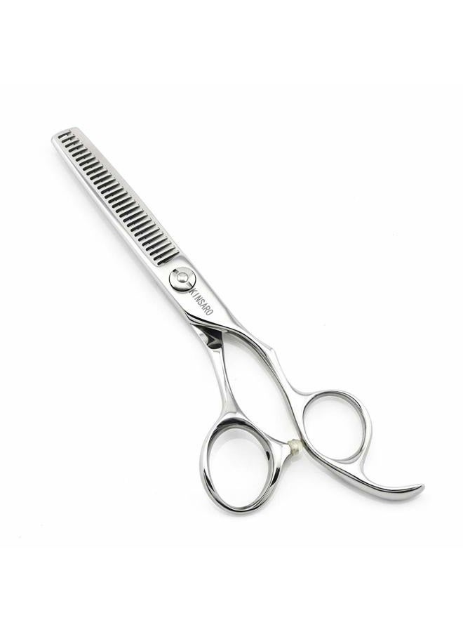 5.5" Barber Hair Scissors Thinning Scissors 440C Professional Thinning Shears 28 Teeth Convex Edge