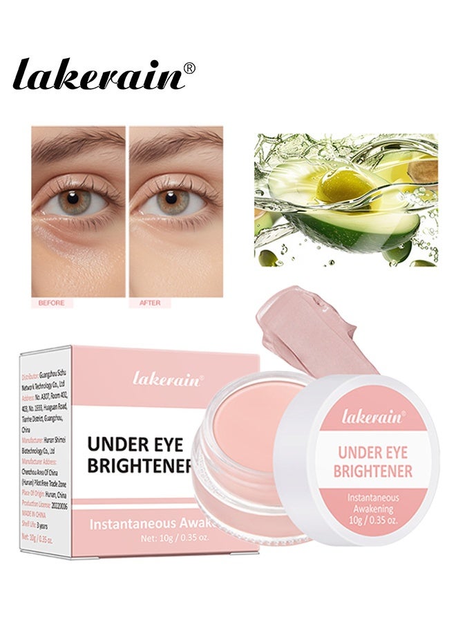 Under Eye Brightener - Conceal and Brighten Dark Circles With Hyaluronic Acid and Shea Butter Vegan Cruelty Free and Paraben Free