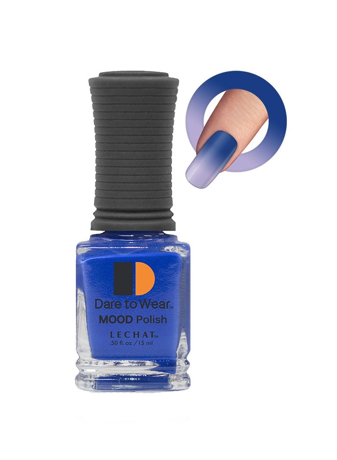 Color Changing Nail Polish 15ml Glossy Super Shine Nail Lacquer 15ml Fast Dry Long Lasting Nail Enamel Temperature Change Mood Color Polish Nail Art No Need UV LED Lamp No curing Manicure Nail Paint