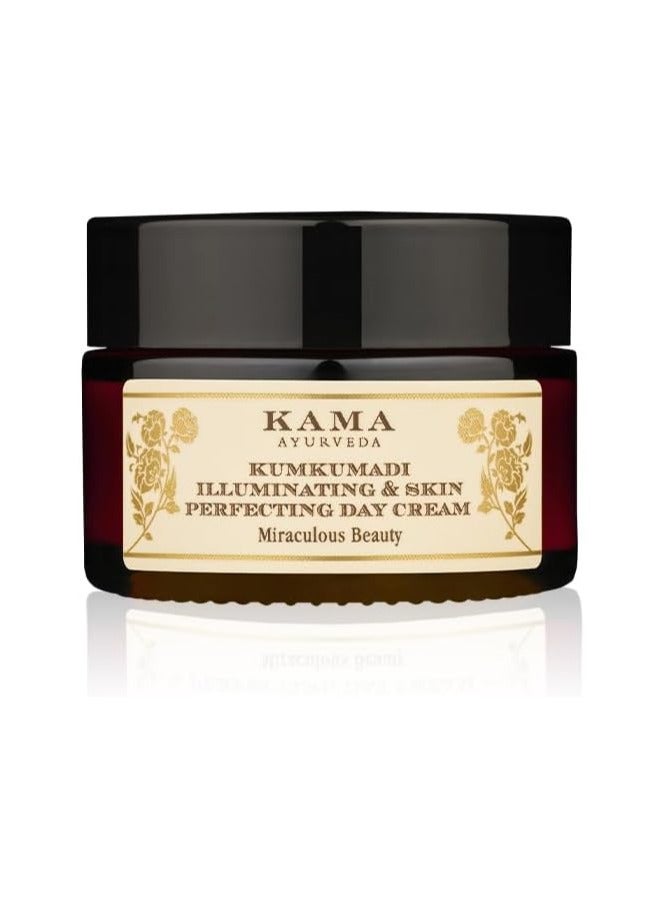 KAMA AYURVEDA KUMKUMADI ILLU. & SK PERFECTG DAY CREAM 25G
