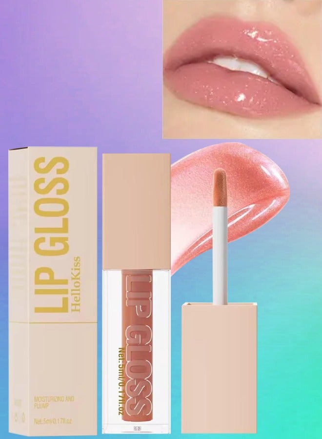 Ultra Glossy Lip Gloss Moisturizing Plump Moist Soft Lip Lifter Gloss Light Fine Texture Lipstick Lip Color Lip Oil Lip Gloss Plumper Volumizing lip Makeup Lip Gloss Oil 03