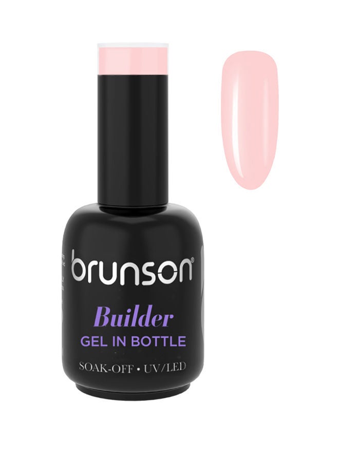 Builder Gel, 10 in-1 Builder Gel In A Bottle 18ml Soak Off UV/LED Hard Gel for Nail extension Builder Base Gel Nail Polish for Long lasting Fake Nails Manicure Strong Nails Tips for Nail Art  Bbg12