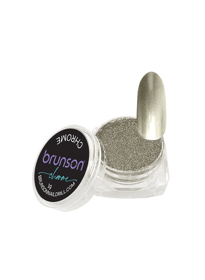 Chrome Mirror Metallic Holographic Effect Art Decoration Manicure Pigment Nail Powder SZR2040B