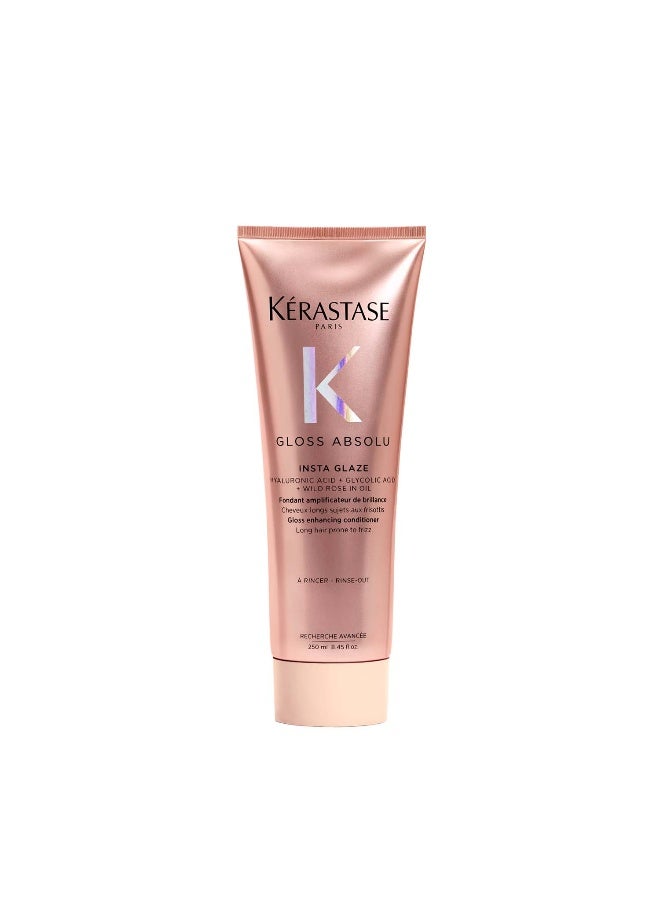 Gloss Absolu Conditioner with Glycolic Acid, Hyaluronic Acid and Wild Rose in Oil 250ml