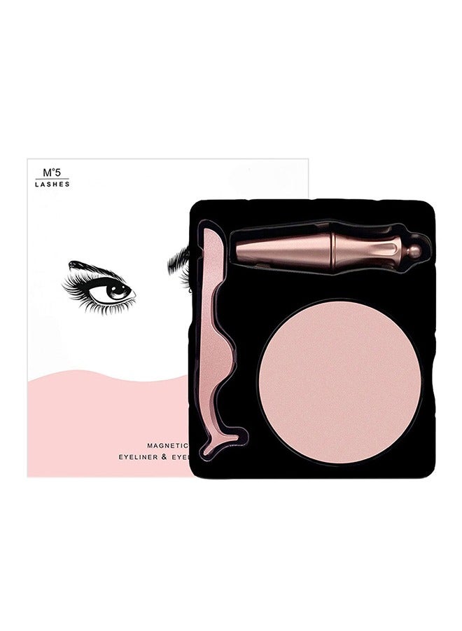 Eyeliner And Magnetic Eyelashes With Applicator 5D-03