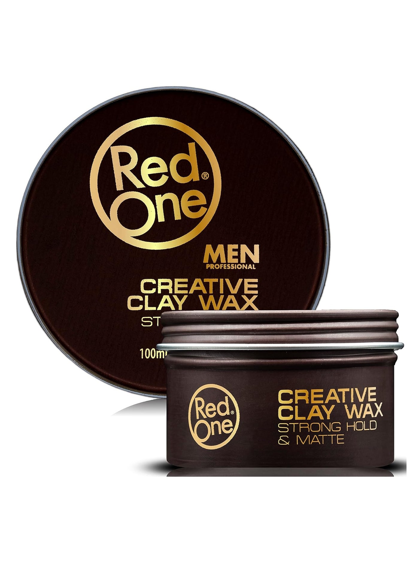 RedOne Creative Clay Hair Wax 100ml – Strong Hold & Matte Finish for All Hair Types