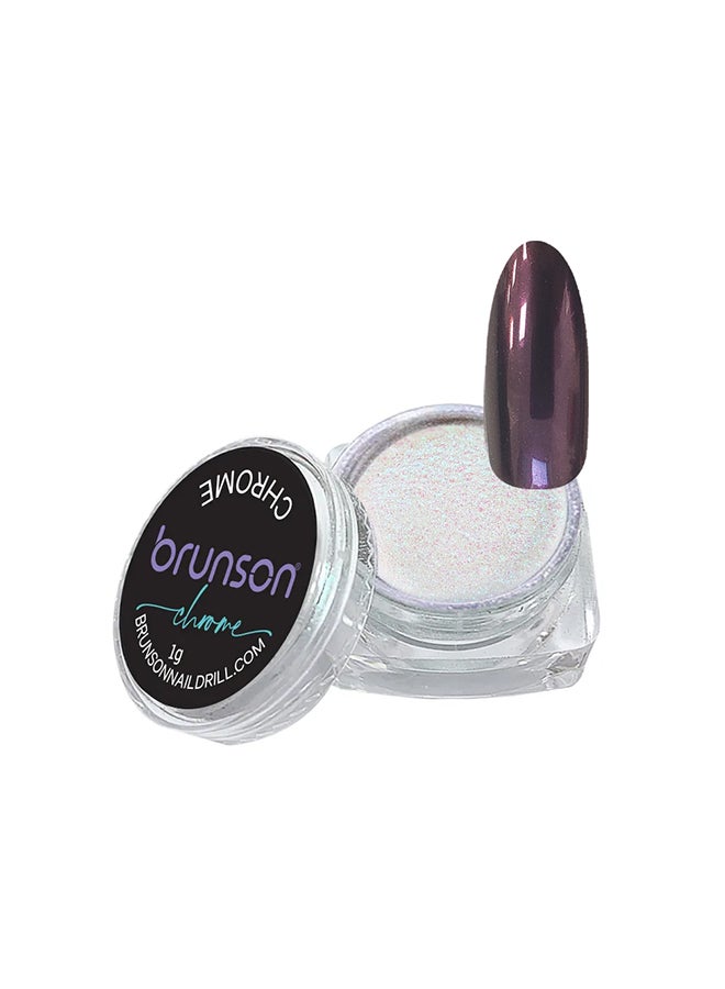 Chrome Mirror Metallic Holographic Effect Art Decoration Manicure Pigment Nail Powder C-22