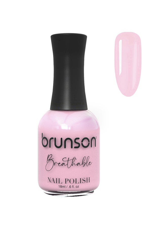 Breathable Nail Polish Halal nail polish Wudu friendly Quick-Dry Vegan long lasting but easy peel off   18ml BH044