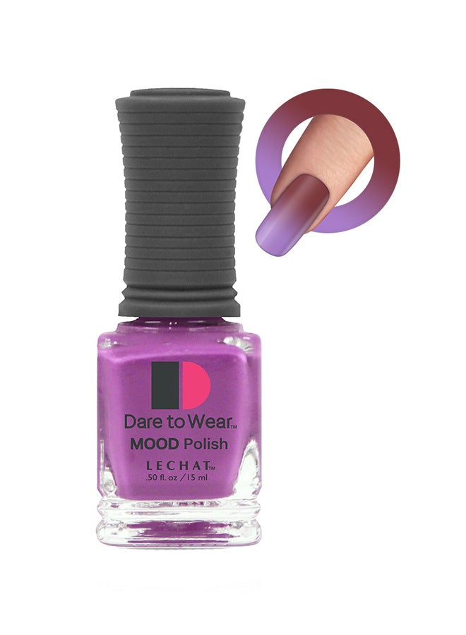 Color Changing Nail Polish 15ml Glossy Super Shine Nail Lacquer 15ml Fast Dry Long Lasting Nail Enamel Temperature Change Mood Color Polish Nail Art No Need UV LED Lamp No curing Manicure Nail Paint