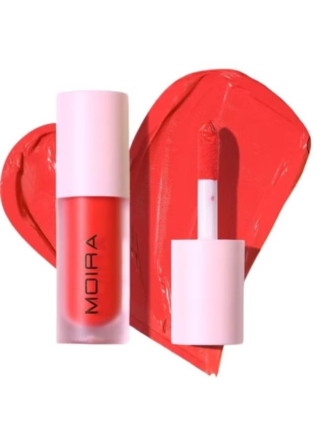 MOIRA Love Steady Liquid Blush – 12, ILY, Lightweight Buildable Formula, Long-Lasting Matte Finish, Hydrating & Blendable, Vegan & Cruelty-Free, 0.17 fl. oz (5 ml)