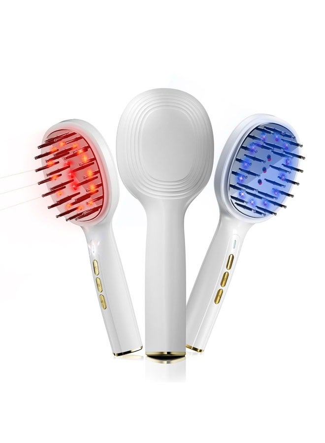 Household Electric Laser Hair Comb with Red Light Therapy and Scalp Massage for Enhanced Hair Care