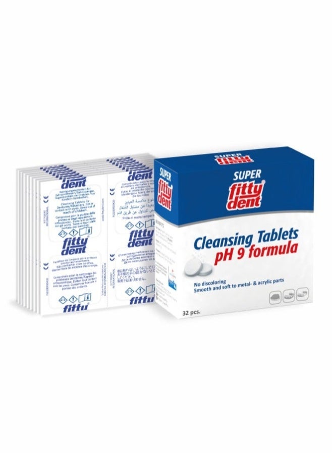 Fitty Dent Super Cleansing Tablets, 32 Tablets - image 3