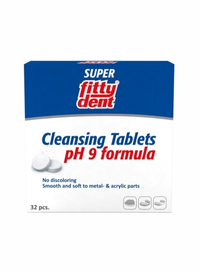 Fitty Dent Super Cleansing Tablets, 32 Tablets